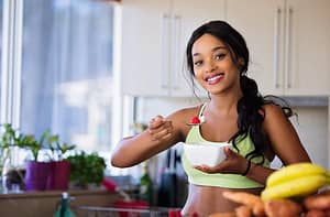 eating healthy